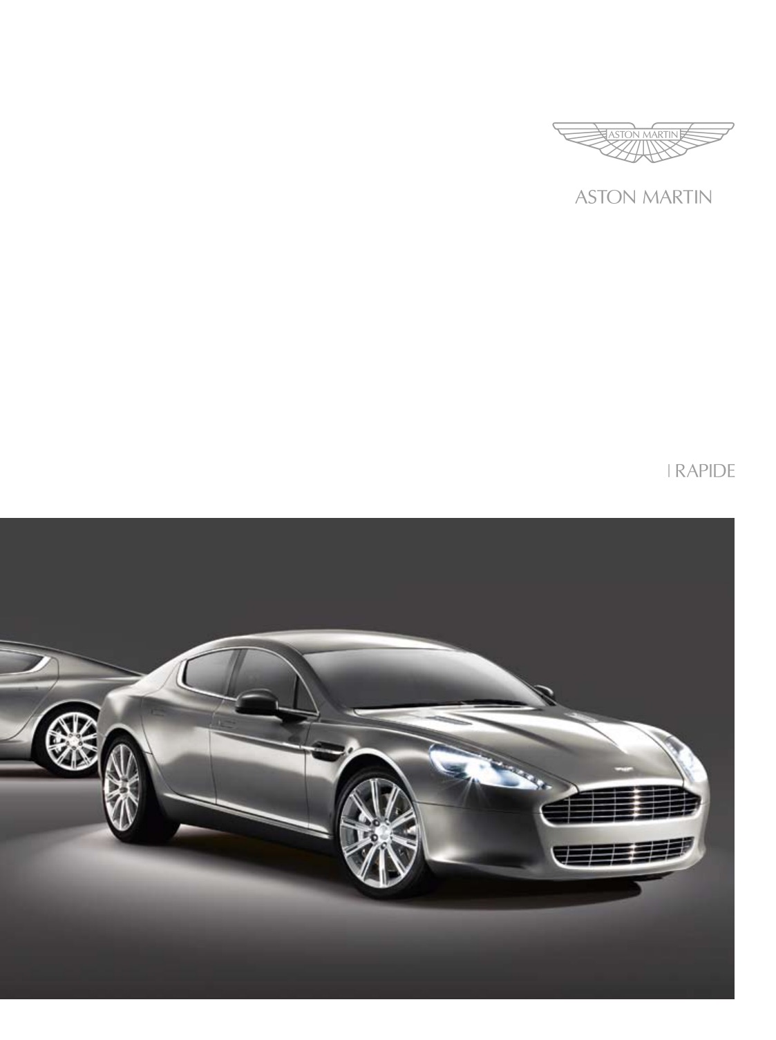 2011 Aston Martin Rapide Brochure
